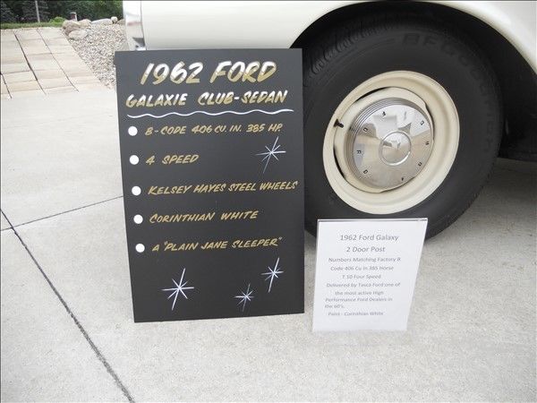 1962 ford galaxie two door collector classic car!