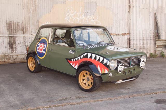 1975 mini 1275 gt w/ vauxhall 16v like vtec 200hp autocross rhd, one-of-a-kind!