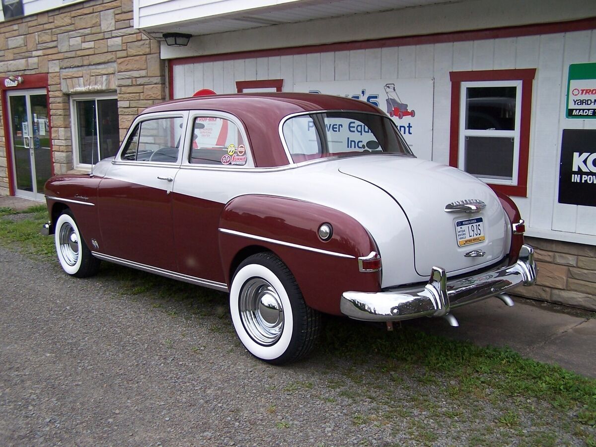 1952 plymouth cambridge coupe