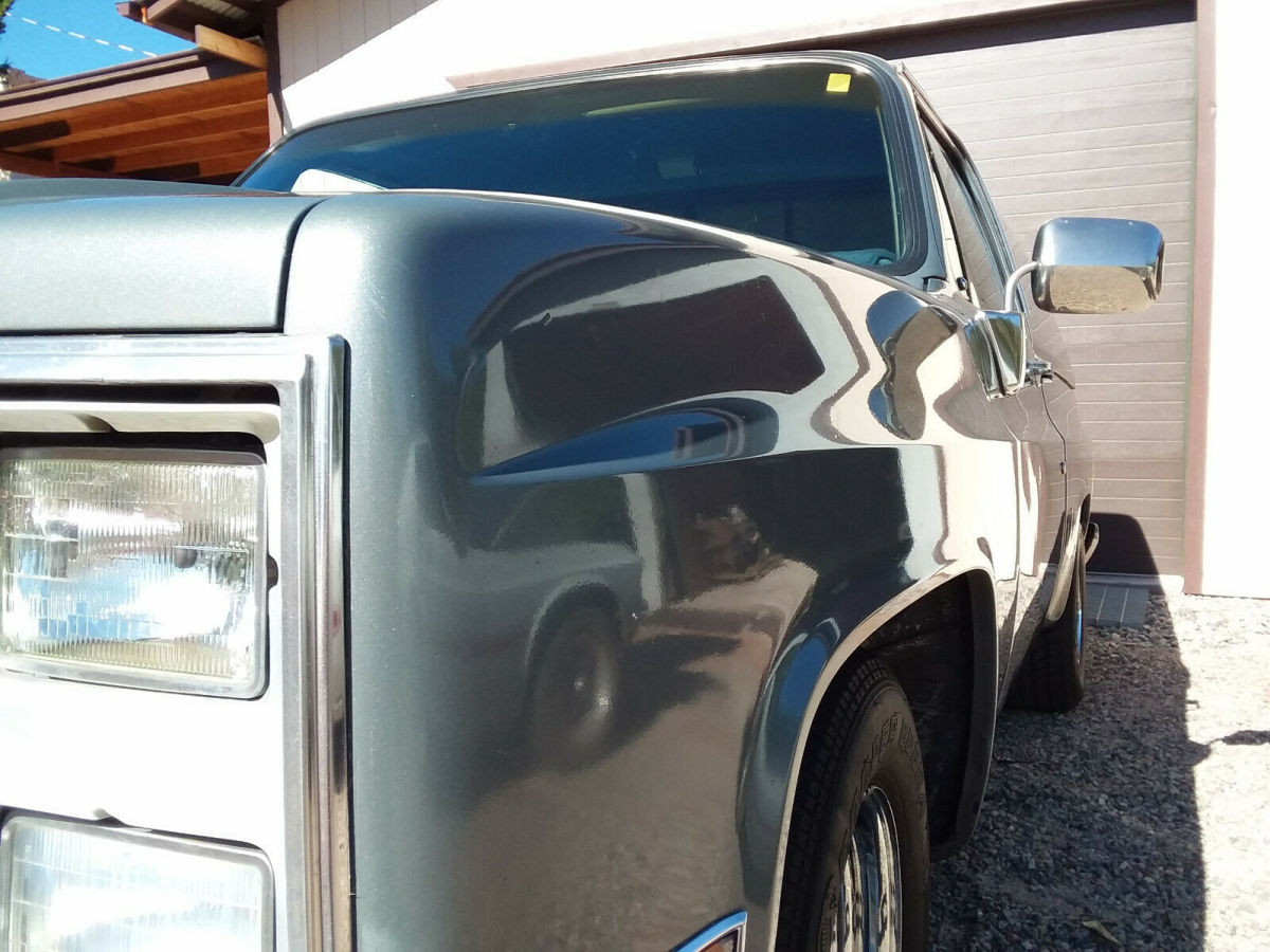 1987 chevrolet c10 custom delux pickup truck short bed