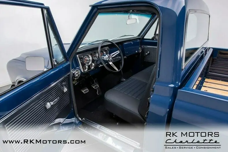 1968 chevrolet c10 pickup truck blue diamond pickup truck 427 v8 5 speed manual