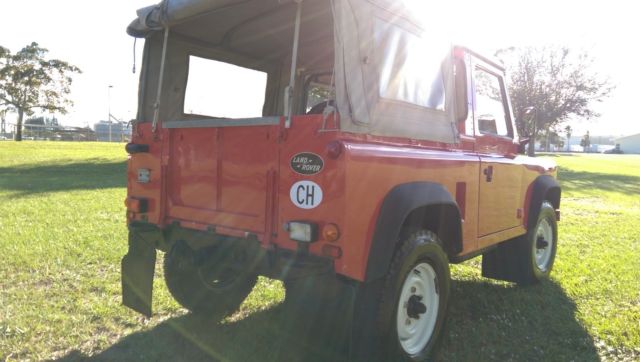 land rover defender 90, only 27000 miles since new, incredible find, here in us