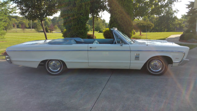1966 plymouth fury iii convertible w rare 440 six pack setup selling no reserve