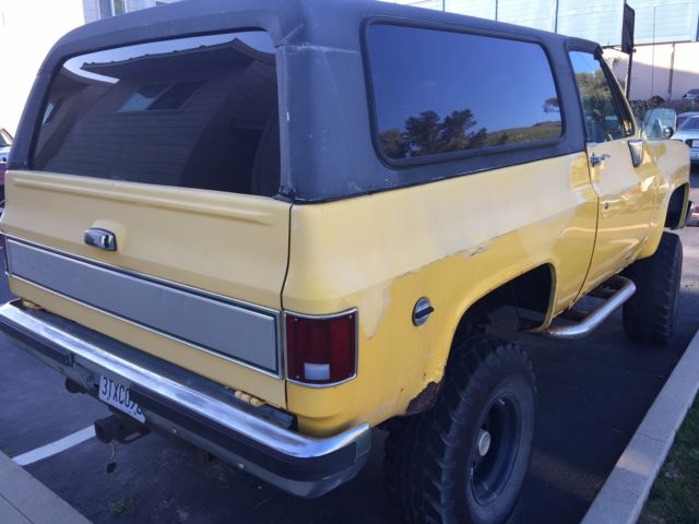 1974 chevrolet blazer base sport utility 2-door 7.4l