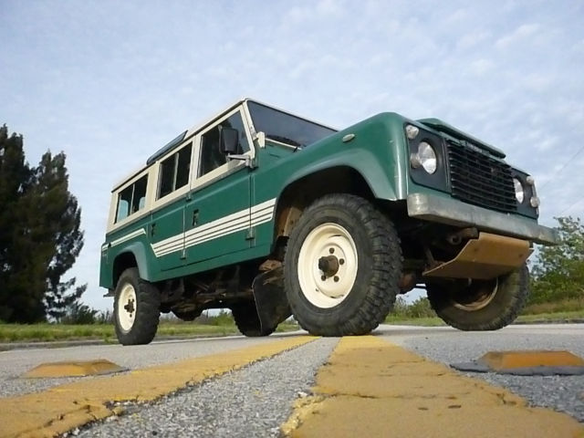 rare documented 1984 land rover defender 110 county made to order. 100% original