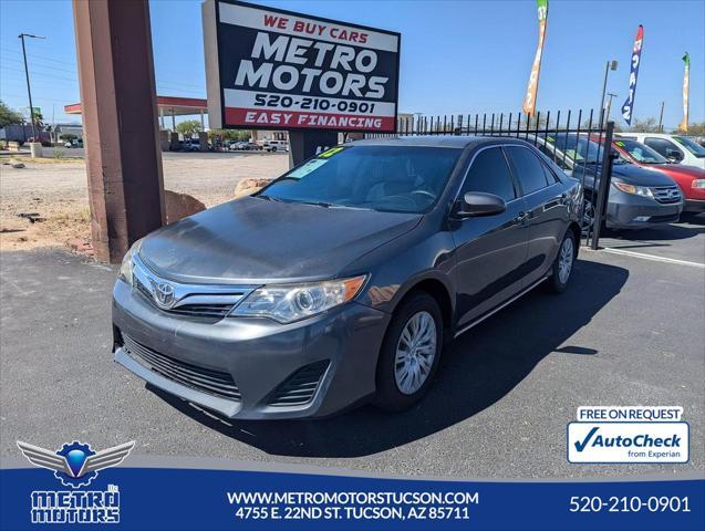 2012 toyota camry le