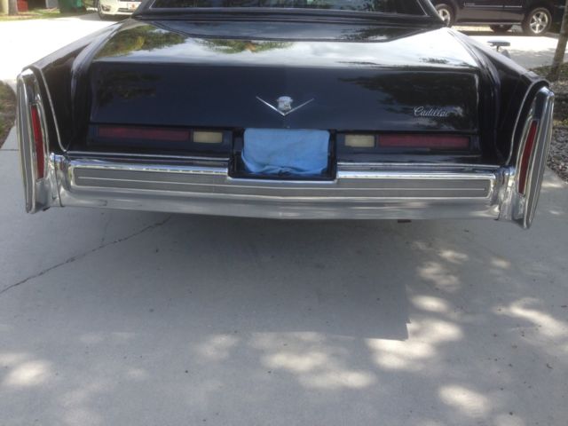 1976 cadillac, 71,000 mile triple black beauty