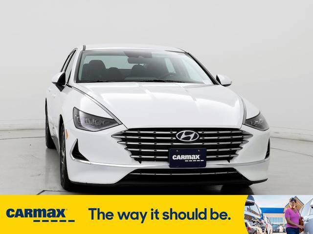 2023 hyundai sonata hybrid blue