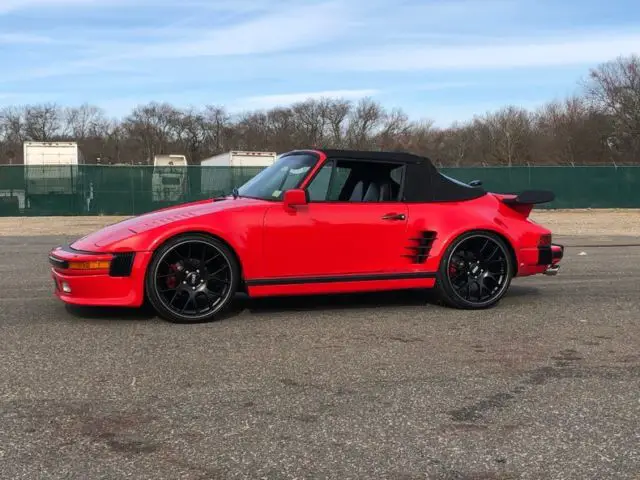 ~*~*~ 1984 porsche 911 convertible steel slant nose turbo look~*~*~