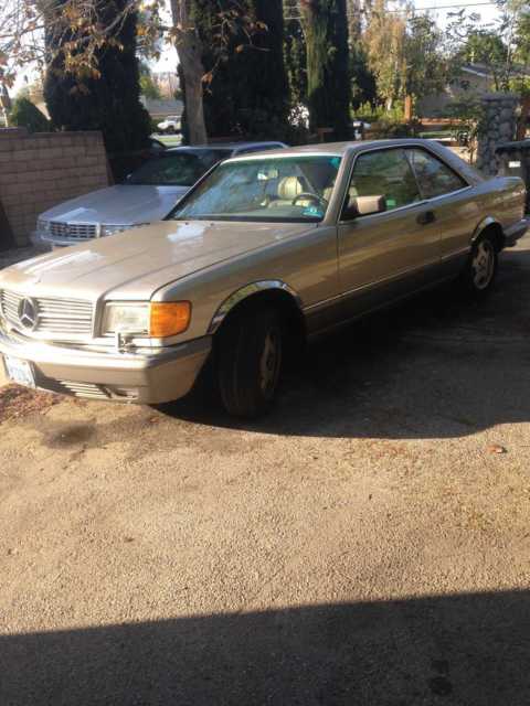 1990 mercedes benz 560 sec