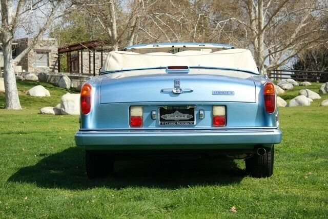 1991 rolls-royce corniche iii, larkspur blue with 13,600 miles available now!