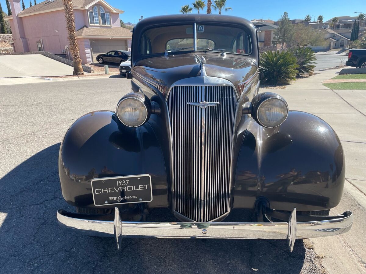 1937 chevrolet master sedan brown rwd manual