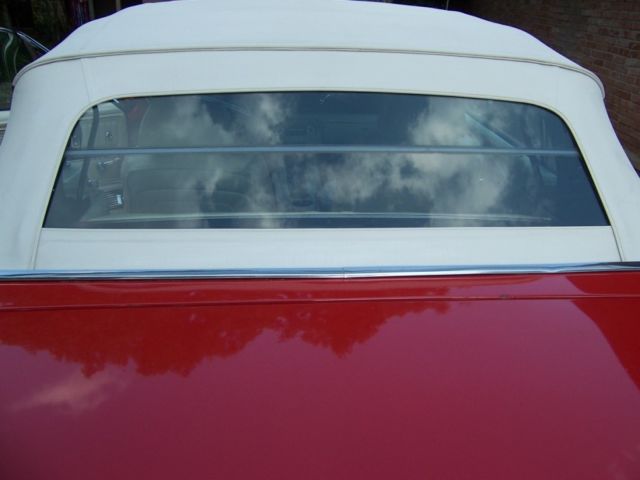 candy apple red '68 mustang convertible deluxe