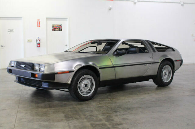 1981 delorean dmc-12 gullwing 37897 miles silver sports coupe
