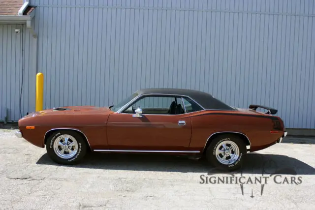 1973 plymouth cuda - 340 4bbl auto aar exhaust cragars great running car