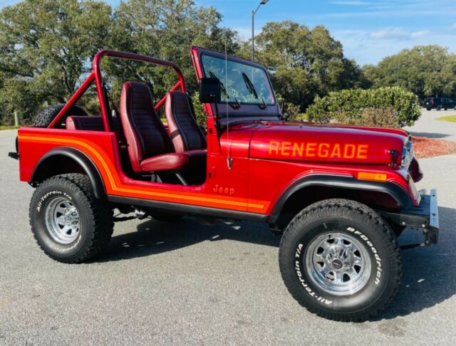 beautifully restored cj7 renegade
