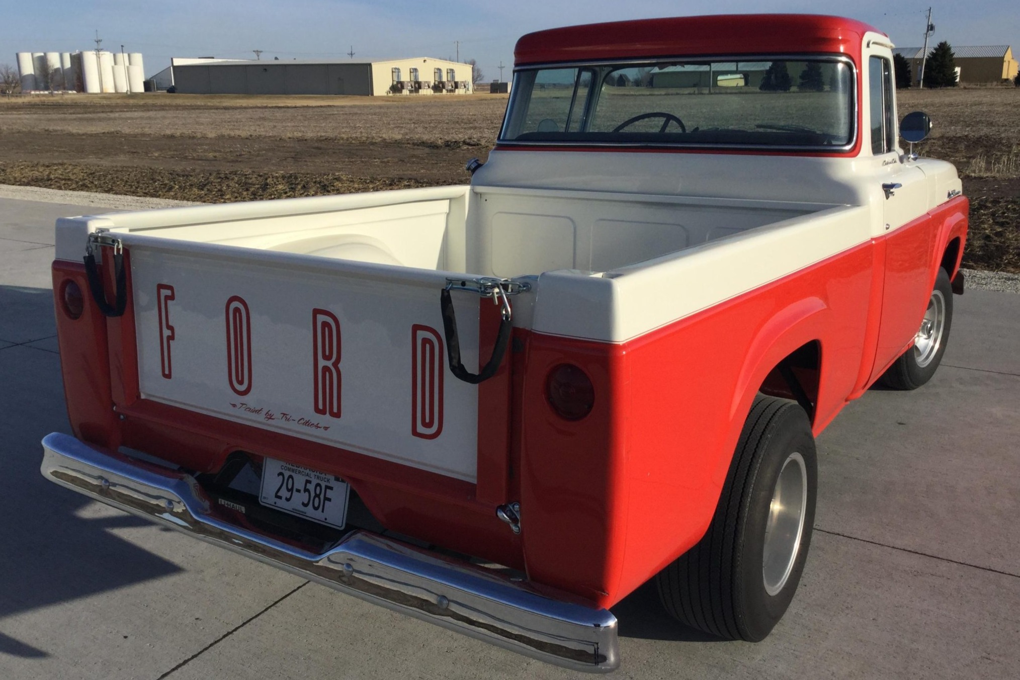1958 ford f-100 custom cab