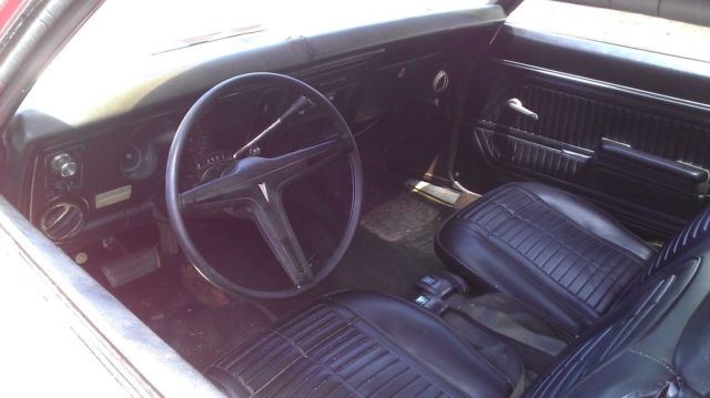 1969 pontiac firebird base hardtop 2-door 4.1l (no reserve!)