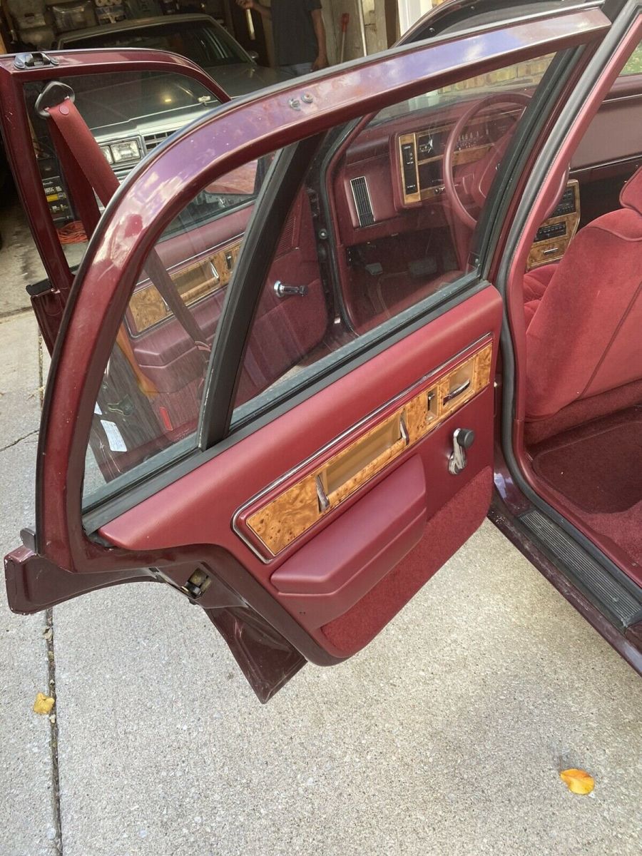 1989 buick skylark sedan red fwd automatic custom