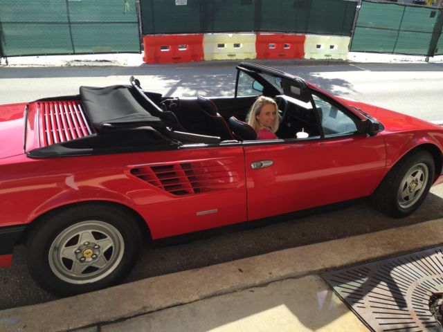 1985 ferrari mondial 3.2 cabriolet. estate find. clean, natural. convertible