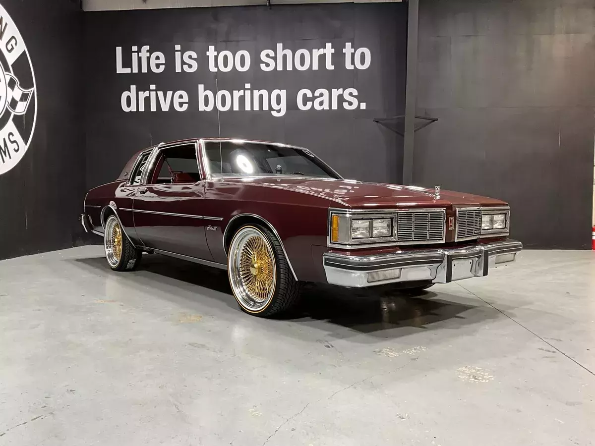 1983 oldsmobile eighty-eight red royale