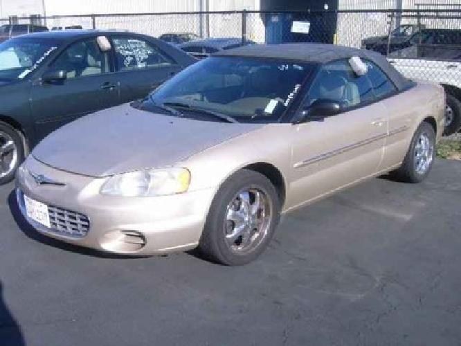 2001 chrysler sebring lx in san rafael, ca
