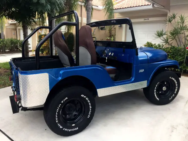 1965 willys jeep with rebuilt engine