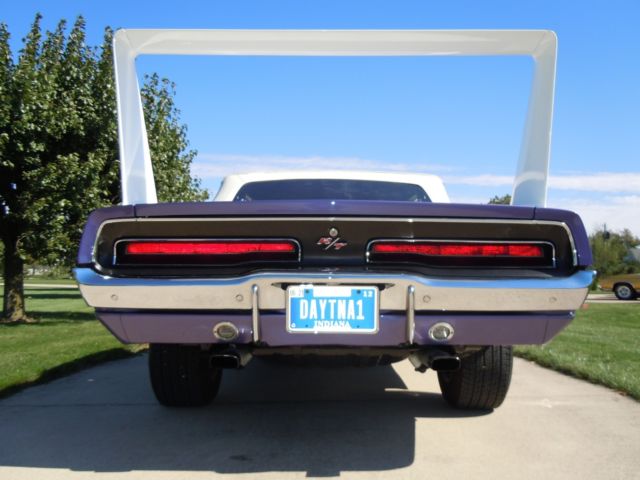 1970 dodge charger daytona convertible plum crazy 383 cid