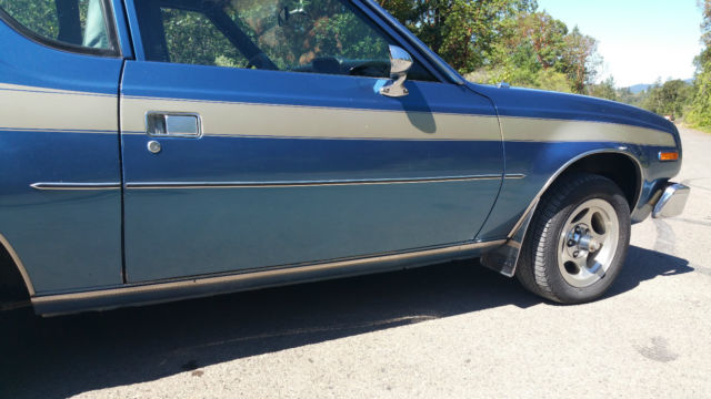1977 amc gremlin x, 258 6 cylinder. 120 hp