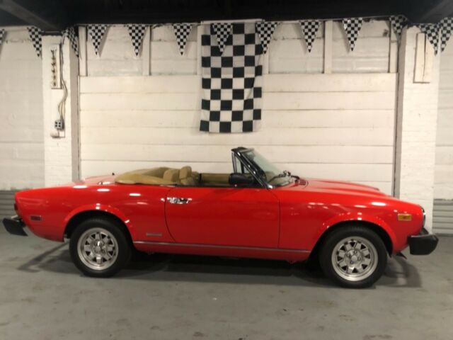 1984 pinnfarina azzurra 124 fiat spider 26k miles! mint condition