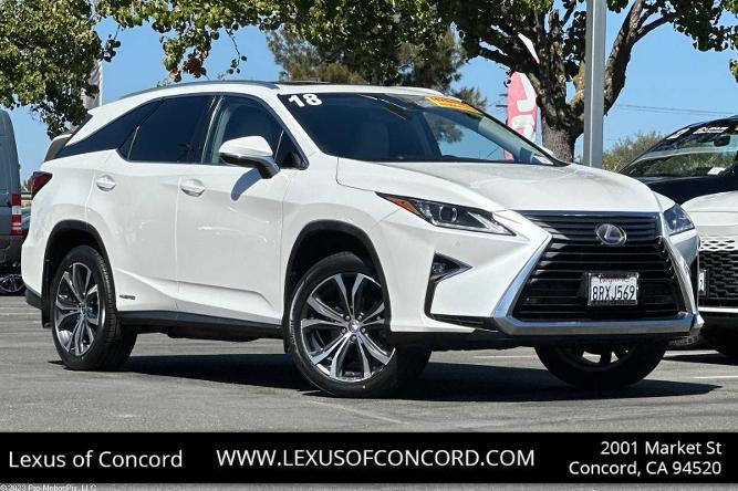 used 2018 lexus rx 450hl