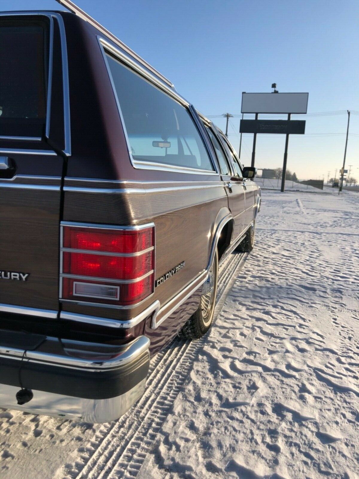 1991 mercury colony park station wagon