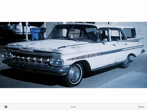 1959 chevrolet nomad aka impala wagon 2 owner 31k original miles ac arizona orig