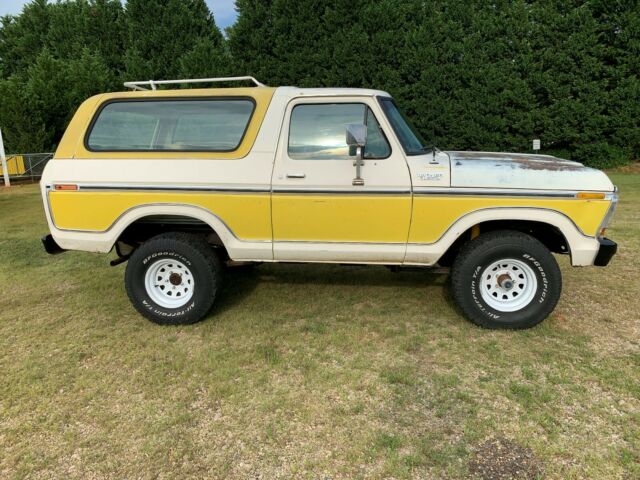 1978 ford bronco custom highly optioned 4x4 low miles 1 of 7 survivor barn find