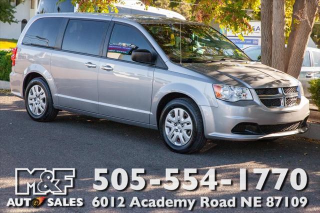 2018 dodge grand caravan se