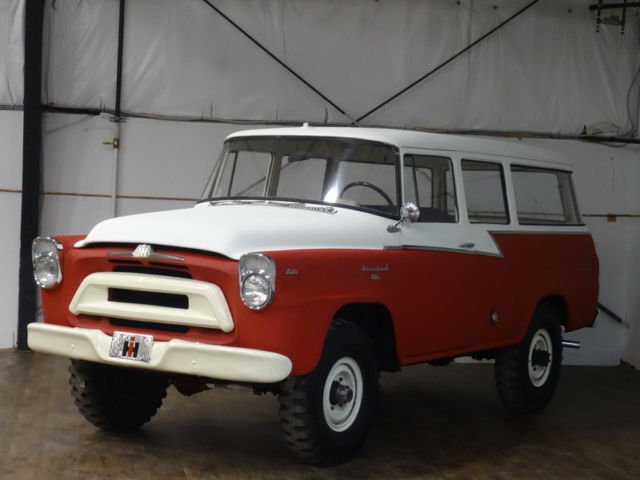 rare 1957 international harvester, travelall a-120, 4 wheel drive, 1 owner