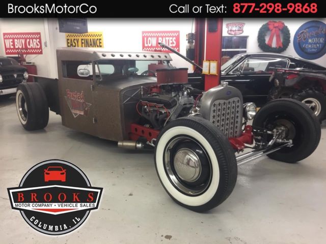 1932 ford custom rat rod 6400 miles patina v8 355 gm crate motor 5.7l automatic