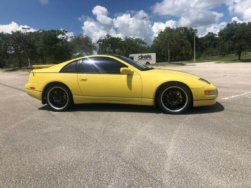 1990 nissan 300zx t-tops pearl yellow rare color