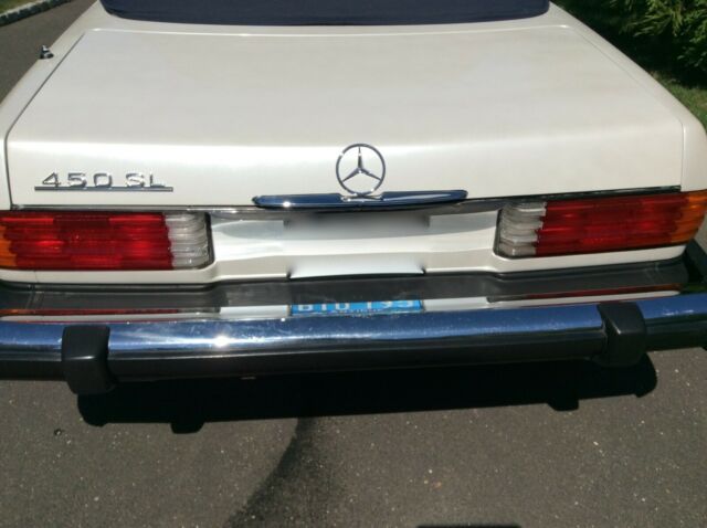 1980 mercedes-benz sl-class 450sl convertible with removable hardtop