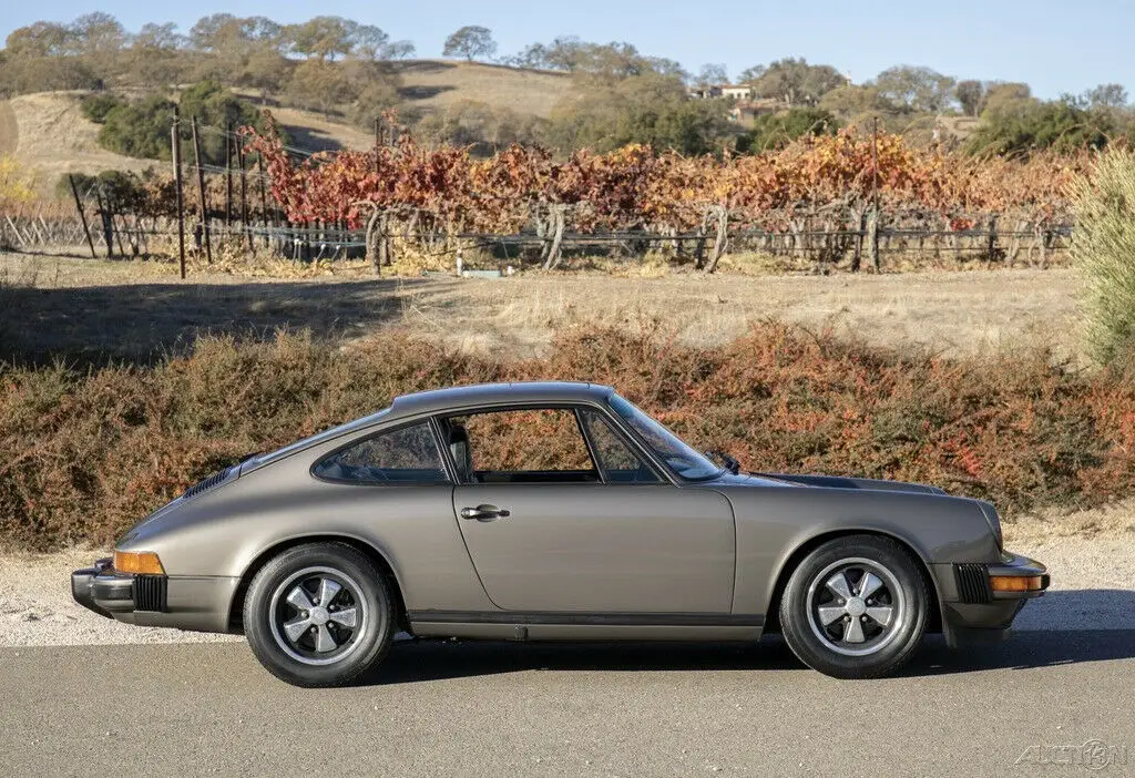 1977 porsche 911s sunroof coupe anthracite grey bar legal 3.0 ltr sc engine swap