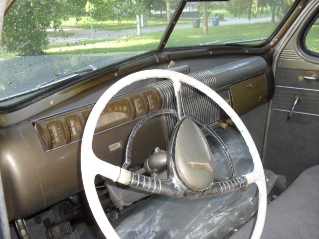 1940 nash lafayette , stored inside always