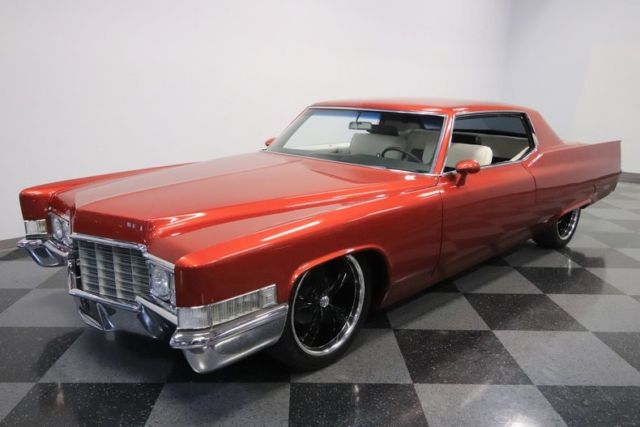 1969 cadillac deville coupe 500 v8 4 speed automatic w/ overdrive classic vinta