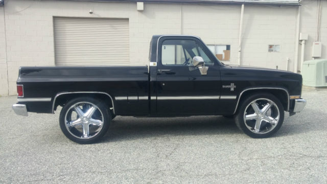 cool looking rustfree california custom c-10 silverado package!