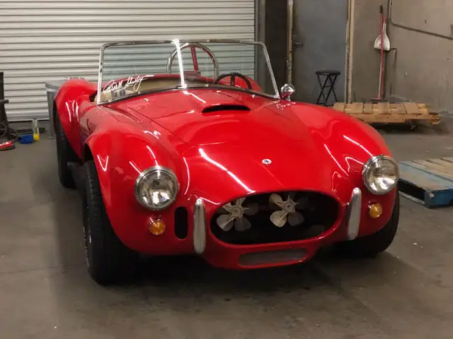 american ford ferrari red 1966 shelby cobra no reserve