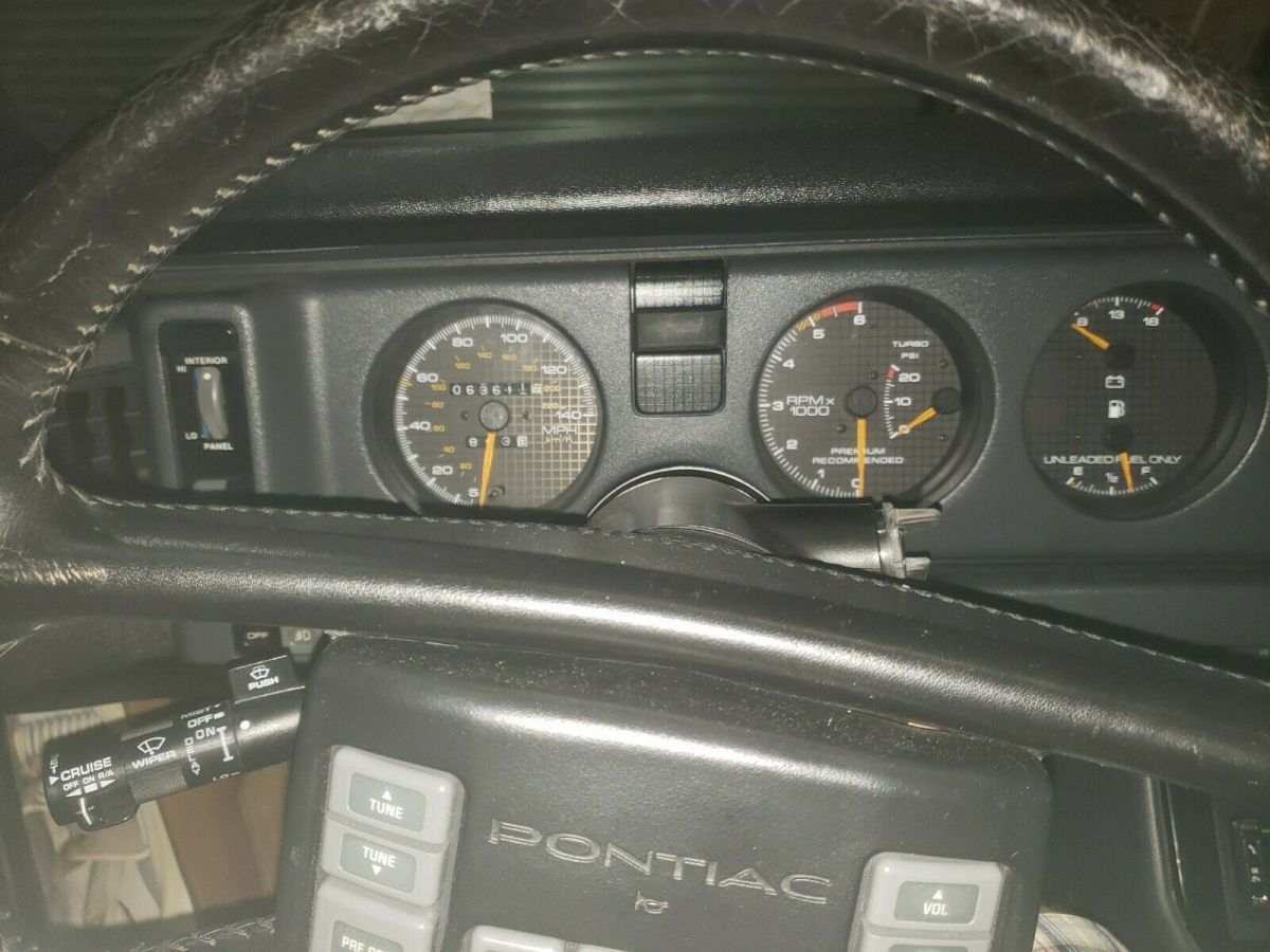 1989 pontiac firebird trans am turbo 20th anniversary - 73rd indy 500 pace car