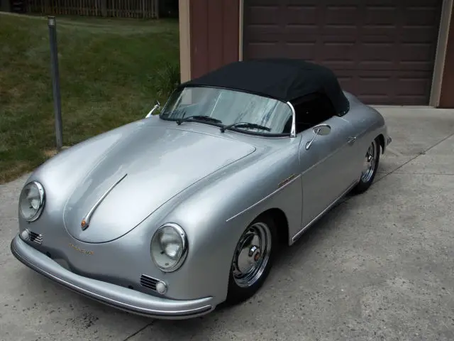 fantastic vintage 356 porsche speedster; only 2,800 mi. 1916cc; ex. cond (video)