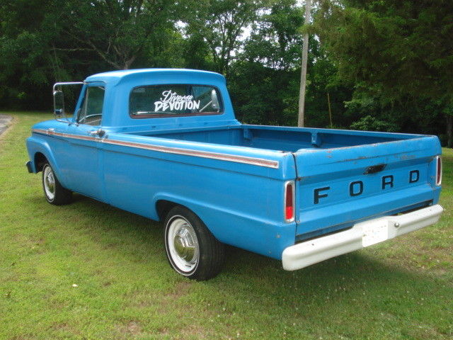 1964 ford pickup. solid truck, runs excellent, hardly any rust