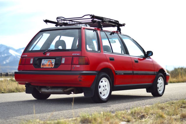 1989 honda civic wagon rt4wd 6-speed wagovan beagle