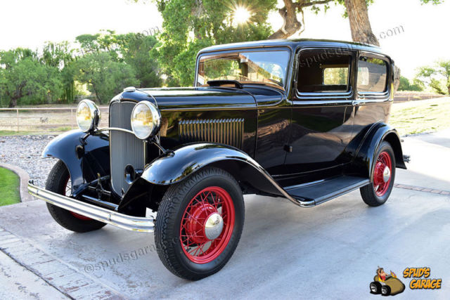 1932 ford model b tudor sedan "genuine henry"
