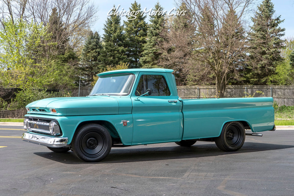 1964 chevrolet c10 pickup blue